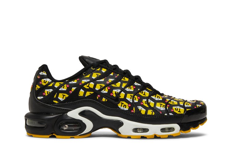 Nike Air Max Plus QS 'All Over Print' Sneakers, Black