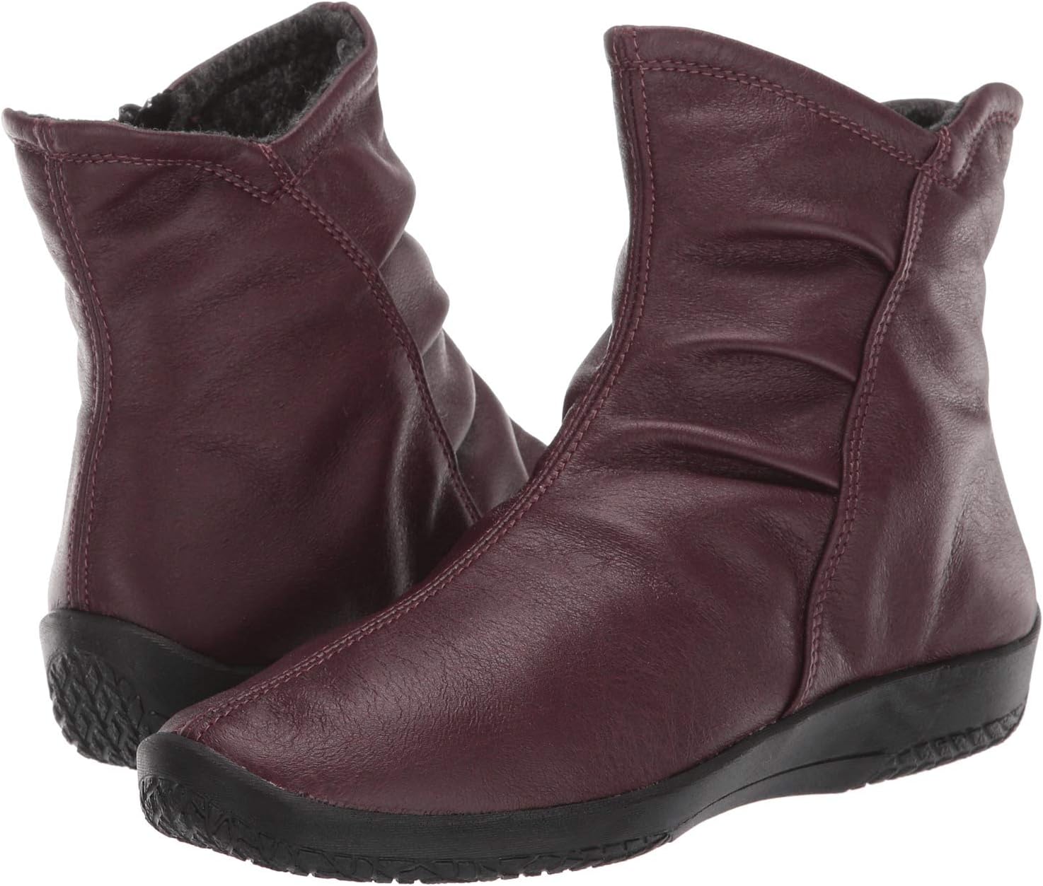 W9 Arcopedico ankle boots, burgundy