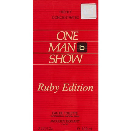 عطر أو دو تواليت بخاخ للرجال One Man Show Ruby Edition 100 مل من جاك بوجارت