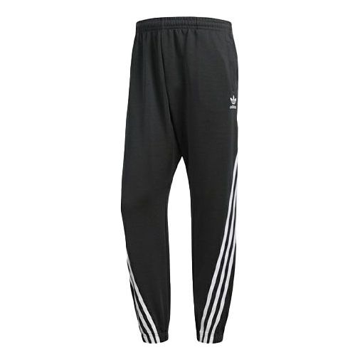 adidas originals Bundle Feet Running Sports Pants Black