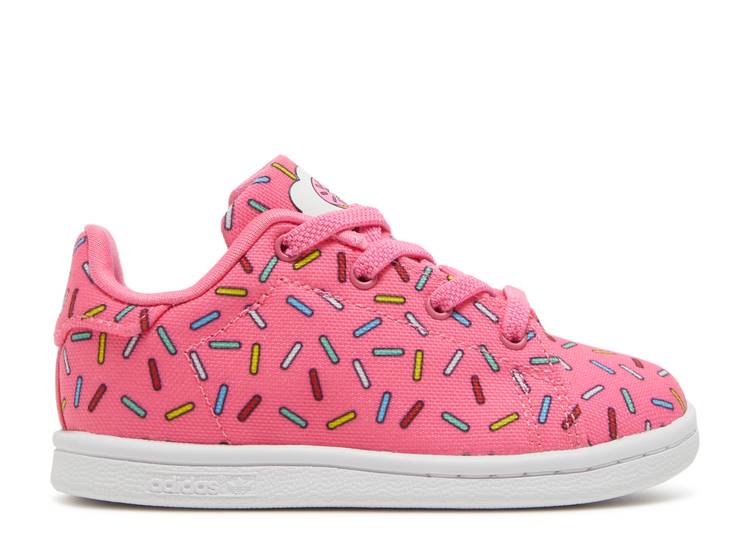 حذاء رياضي Adidas THE SIMPSONS X STAN SMITH I 'DONUT SPRINKLES' باللون الوردي