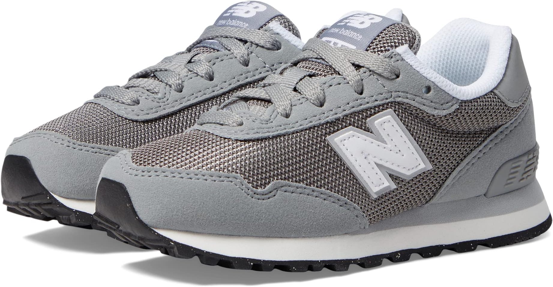 حذاء رياضي New Balance 515 باللون الرمادي الفاتح/الأبيض