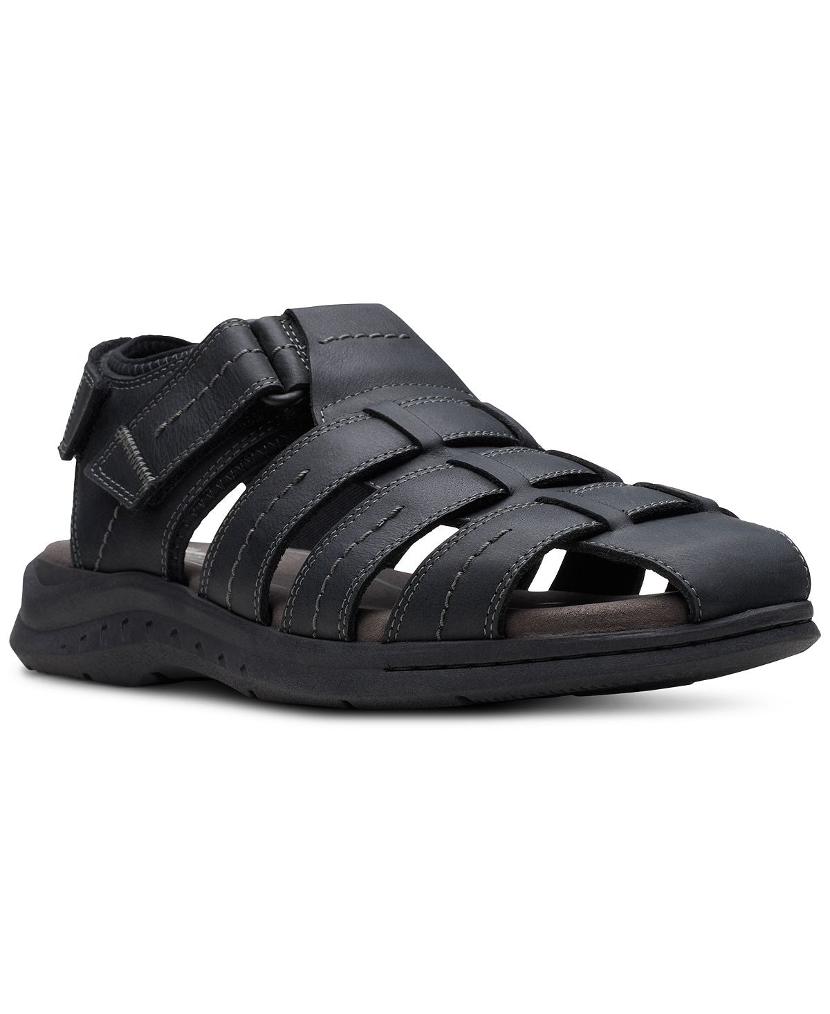 Walkford Fish Clarks Men's Leather Sandals