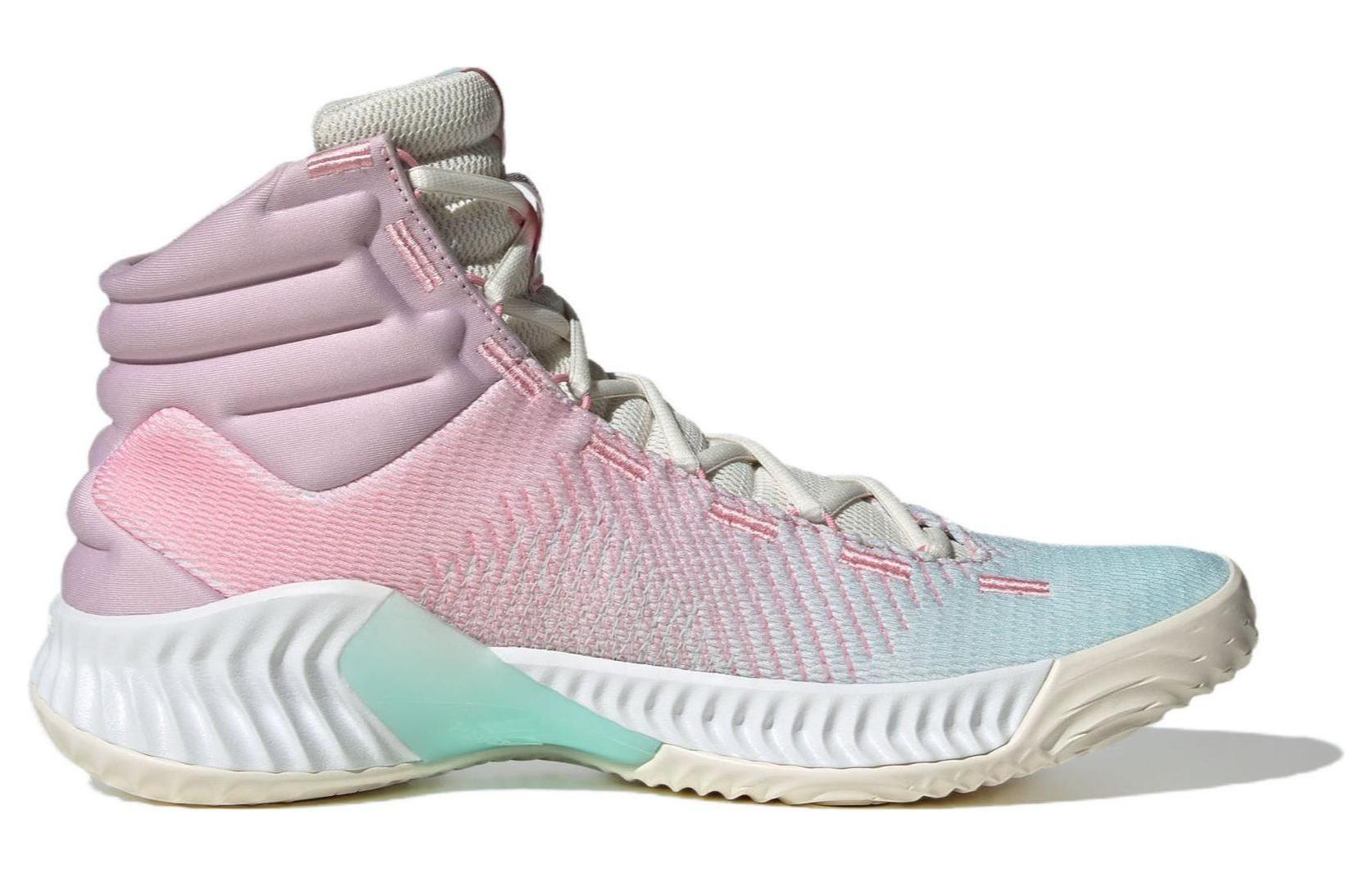 adidas Pro Bounce 2018 Pink Sneakers, Pink