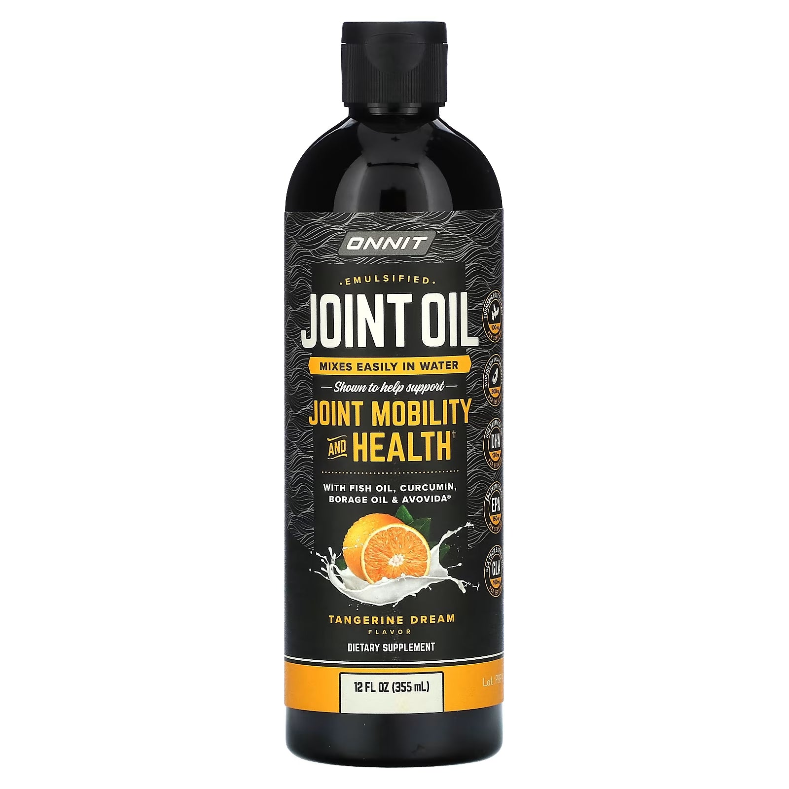 Dietary supplement Onnit for joints, tangerine flavor, 355 ml