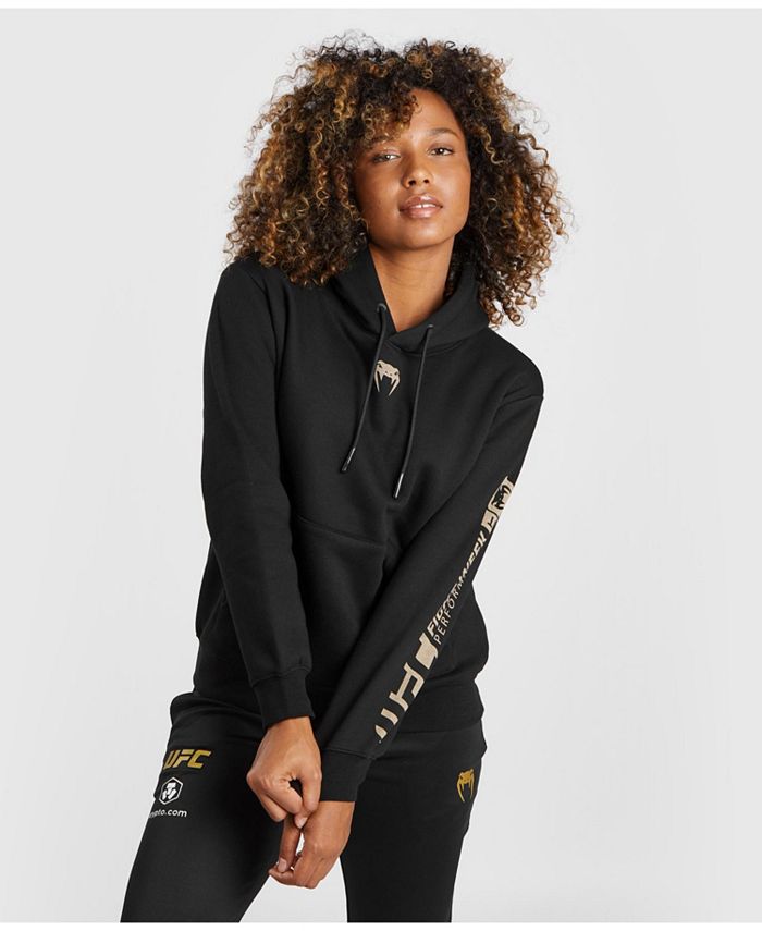 UFC Authentic Adrenaline Fight Week Venum Women's Hoodie, Black