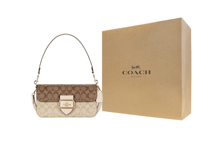 Coach MORGAN BAG IN BLOCK SIGNATURE CANVAS