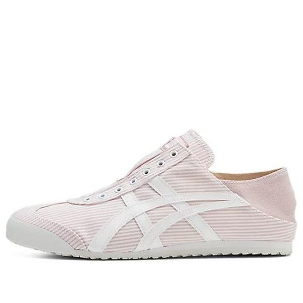 حذاء Onitsuka Tiger MEXICO 66 Paraty "Watershed Rose White"، باللون الوردي