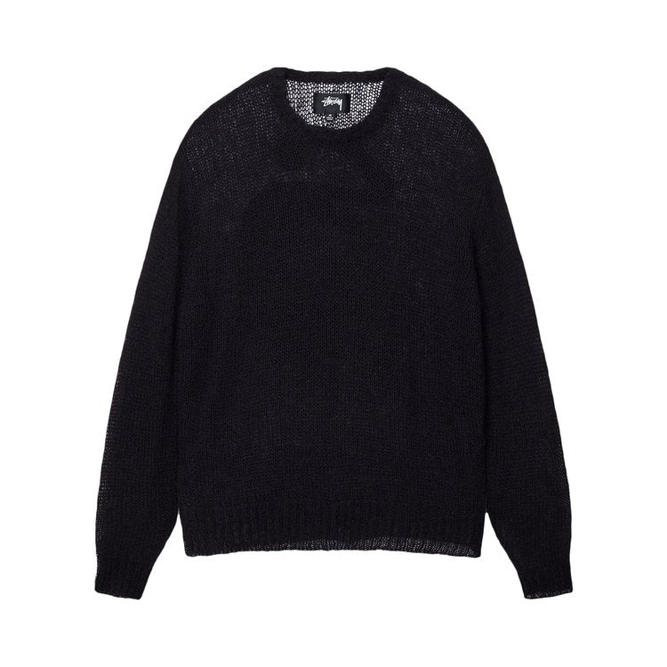 Stussy Loose Knit 'Black' Sweater, black