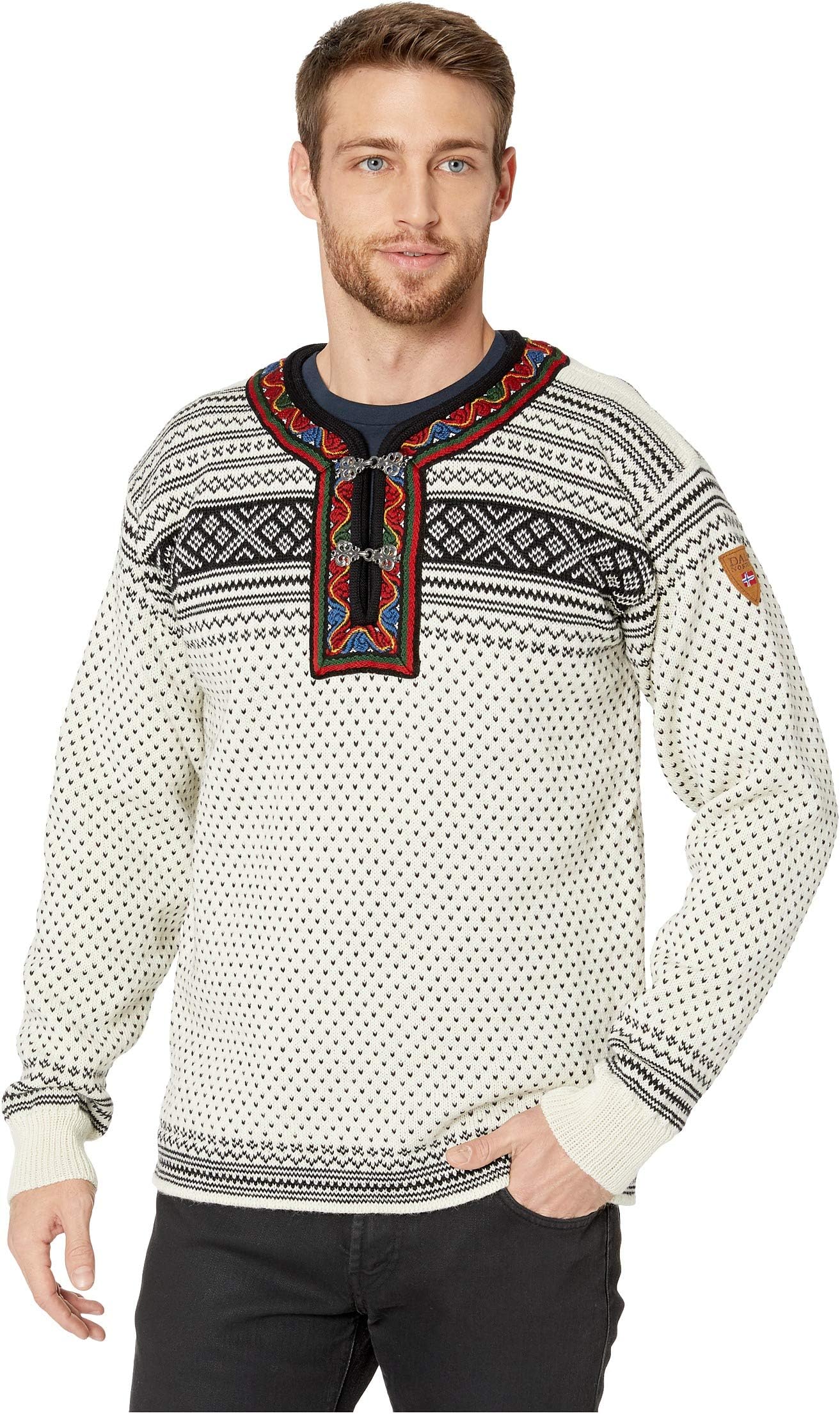 Setesdal Dale of Norway unisex sweater, A-Off-White/Black