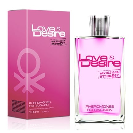 عطر Love &amp; Desire بأربعة فيرمونات قوية للنساء، عامل جذب جنسي Desire، 100 مل، Love&amp;Desire