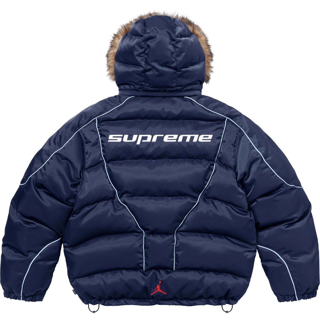 Supreme x Jordan Collaboration Down Jacket, Blue