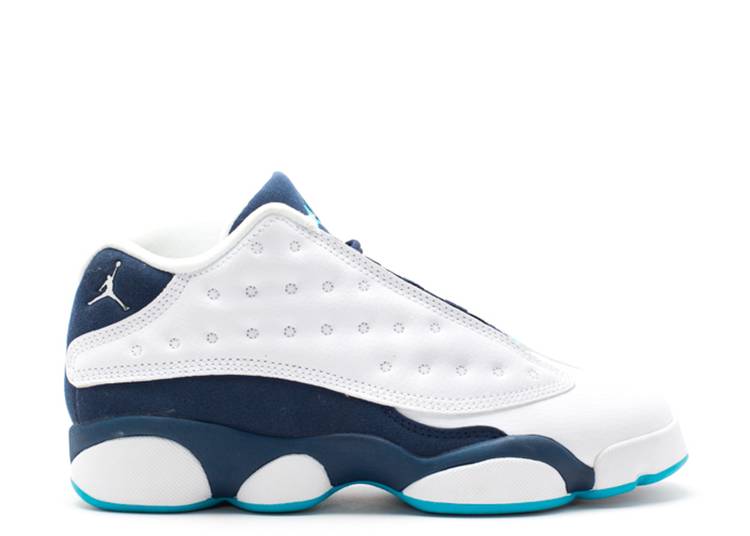 حذاء رياضي AIR JORDAN 13 RETRO LOW GS 'HORNETS'، باللون الأبيض