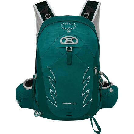 حقيبة ظهر Tempest 20L Extended Fit - حقيبة Osprey Packs للنساء، Jasper Green