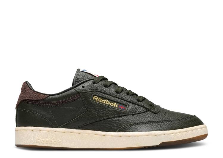 حذاء رياضي Reebok BODEGA X CLUB C 85 'RANGE GREEN' باللون الأخضر