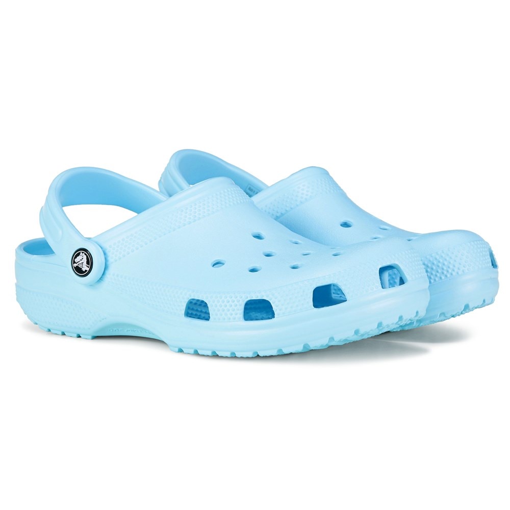 Classic Crocs clogs, blue