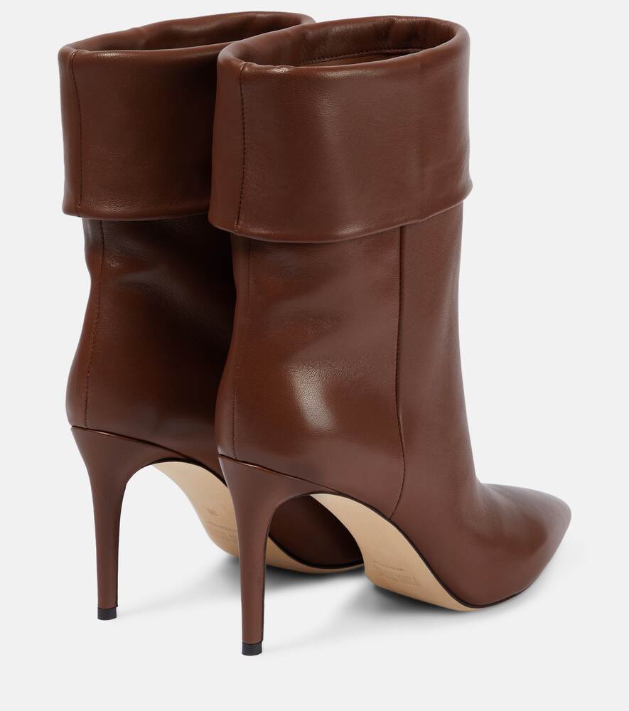 Paris Texas leather ankle boots, brown