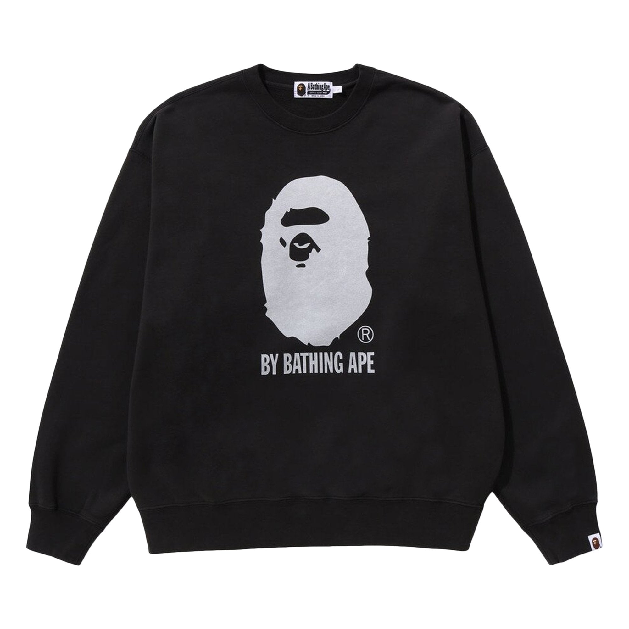 بلوزة BAPE By Bathing Ape Overdye Crewneck باللون الأسود