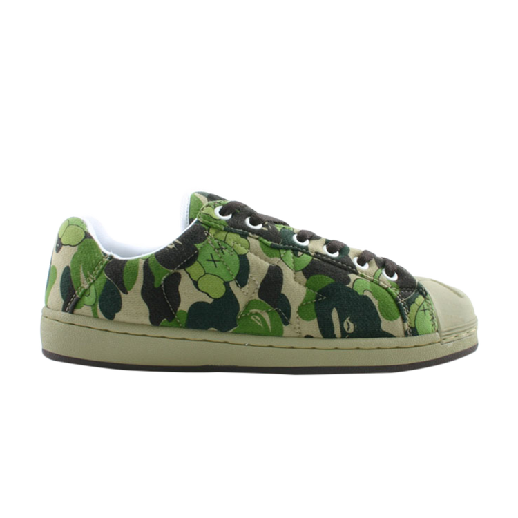 Sneakers BAPE Skullsta FS-020 Low 'Green Camo', green