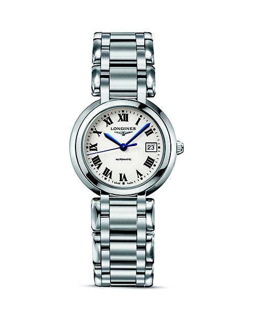 PrimaLuna automatic watch, 30 mm Longines, Silver