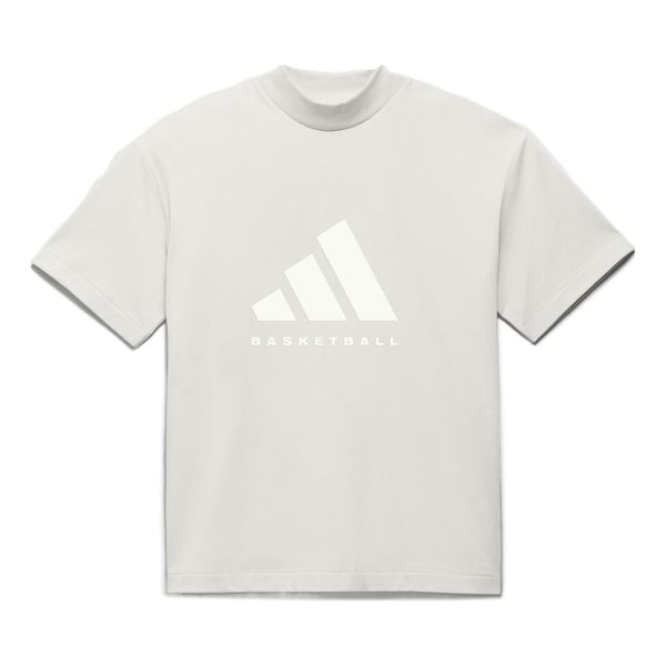 تي شيرت Adidas Originals One Basketball للجنسين، باللون الرمادي