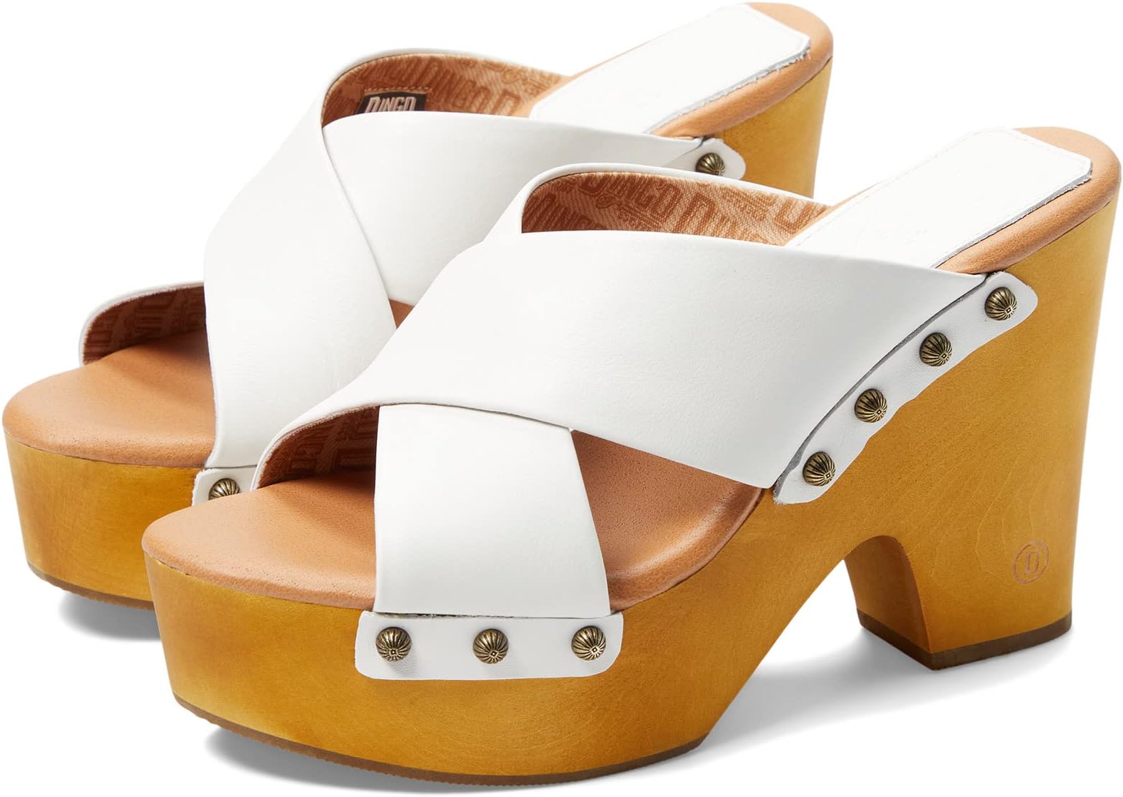 Driftwood Dingo sandals, white