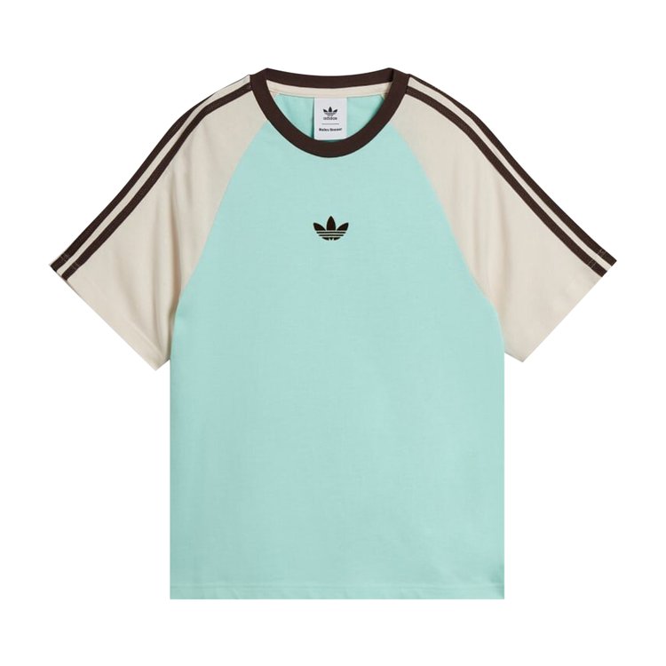 Adidas adidas x Wales Bonner Short Sleeve 'Clear Mint' T-Shirt, Multicolor