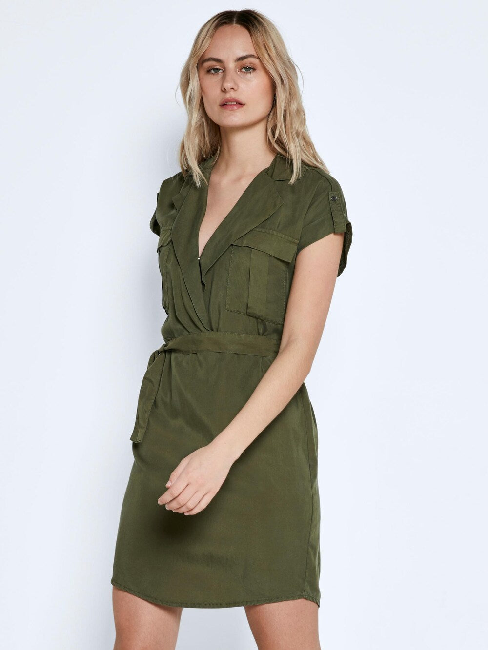 Shirt-dress Noisy May Vera, olive