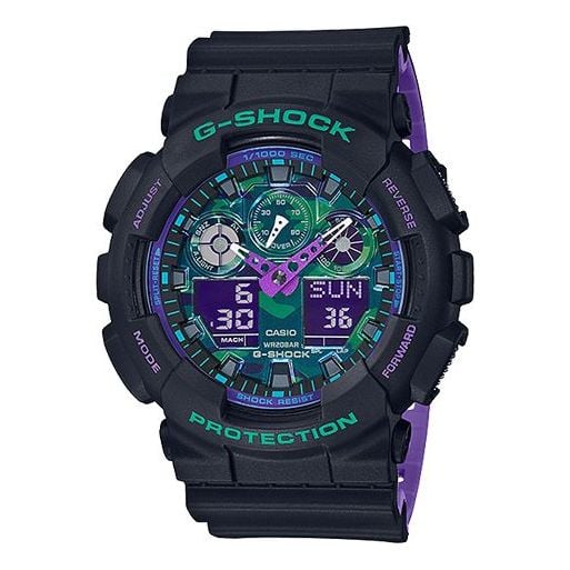 CASIO G-Shock Analog-Digital 'Black' Watch, black