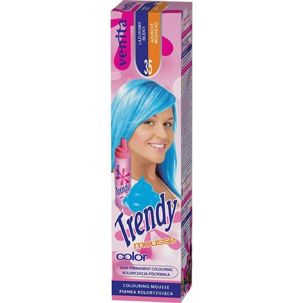 Hair coloring Trendy Color Mousse Sky Blue No. 35, Venita