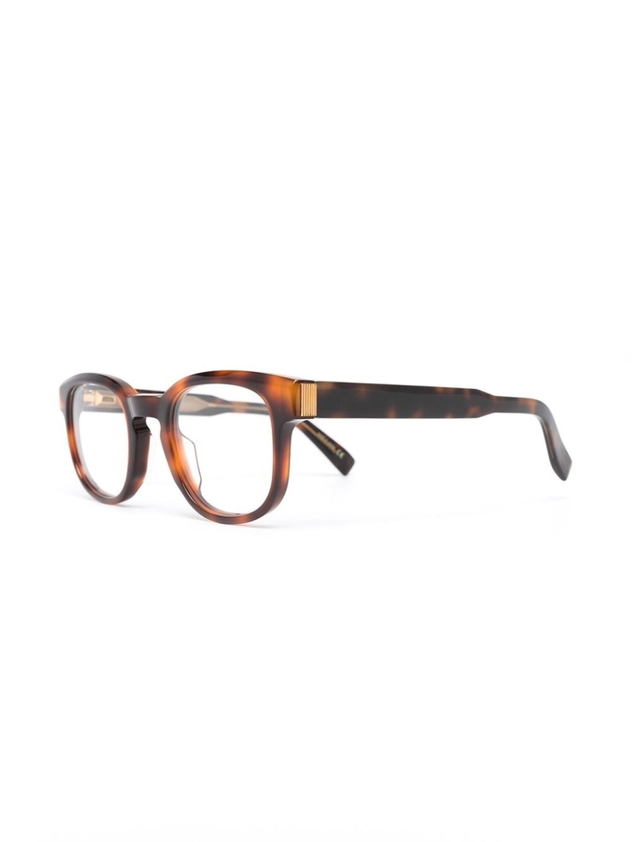 Dunhill Tortoiseshell Logo Sunglasses Brown