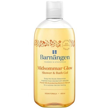 Barn?Ngen Midsommar Glow Shower and Bath Gel Moisturizing, New