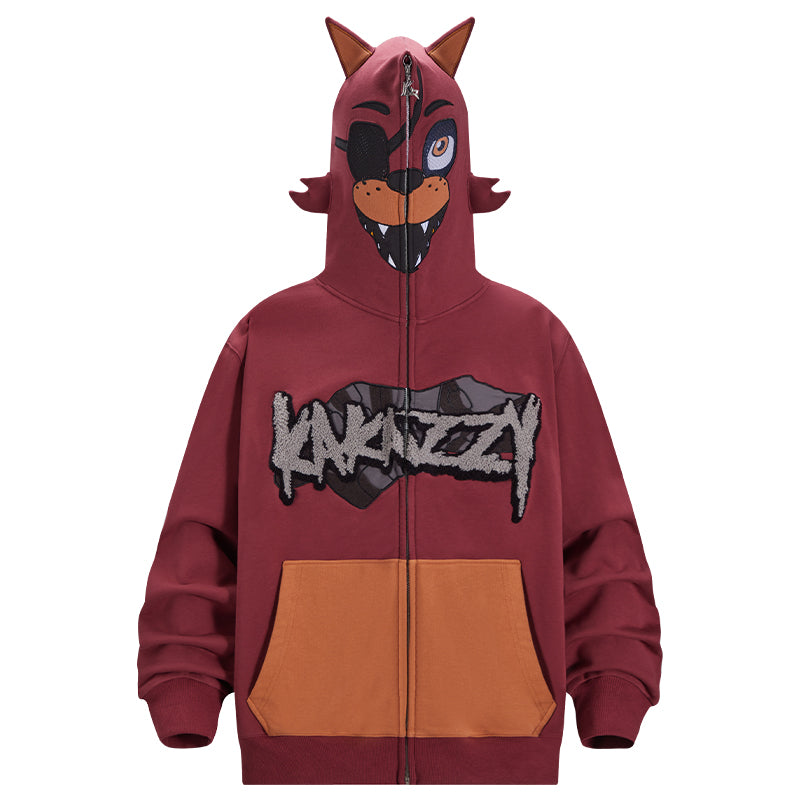 Unisex sweatshirt Kakazzy, burgundy